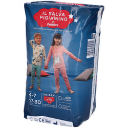 Pampers Salvapigiamino Mutandina Notte Taglia S-M 17-30 kg 10 Pezzi