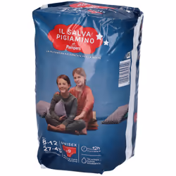 Pampers Salvapigiamino sono pannolini a mutandina per la notte che si indossano facilmente. Si tirano su e giù velocemente as ...