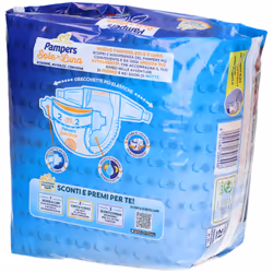 Pampers Sole e Luna Maxi Pannolini Taglia 5 (11-25kg) 15 Pezzi Taglia 2 (3-6kg)
