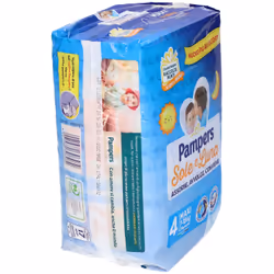 Pampers Sole e Luna Maxi Pannolini Taglia 5 (11-25kg) 15 Pezzi Taglia 4 (7-18kg)