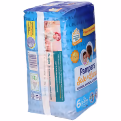 Pampers Sole e Luna Maxi Pannolini Taglia 5 (11-25kg) 15 Pezzi Taglia 6 (15+kg)