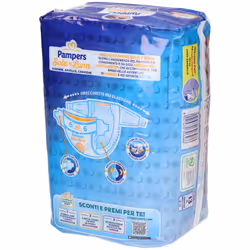 Pampers Sole e Luna Maxi Pannolini Taglia 5 (11-25kg) 15 Pezzi Taglia 6 (15+kg)