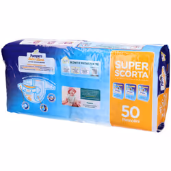 Pampers Sole e Luna Junior Pannolini Taglia 5 Confezione Tripla 44 Pezzi Taglia 4 (7-18kg)