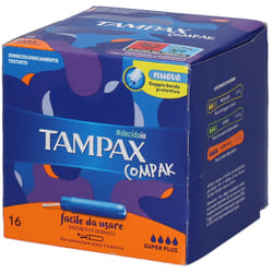 Tampax Compak Superplus Assorbenti Interni 16 Pezzi