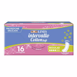 Proteggislip Lines Intervallo Cotton Soft Fresh offrono protezione discreta e confortevole. Realizzati con materiali 100% tra ...