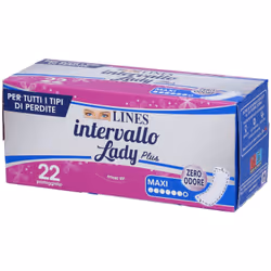 Lines Intervallo Lady Plus Maxi Proteggislip per Protezione Quotidiana 22 Pezzi - Vista aggiuntiva 4