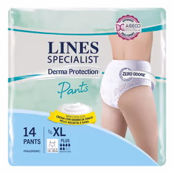 Pannolone per incontinenza lines specialist derma pants
