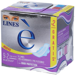 Lines è Lungo Carry Pack per Flussi Abbondanti 11 Pezzi