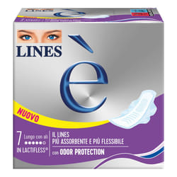 Lines è Lungo Downcount per Flussi Abbondanti Confezione da 7 Pezzi