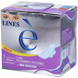 Lines è Lungo Downcount per Flussi Abbondanti Confezione da 7 Pezzi