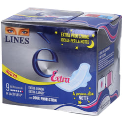 Lines E' Extra per Protezione Notturna 9 Pezzi