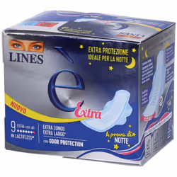 Lines E' Extra per Protezione Notturna 9 Pezzi