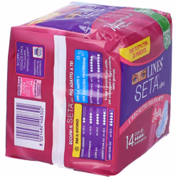 LINES Seta Ultra L'asciutto pulito N°1 Lady 14 pz Assorbenti