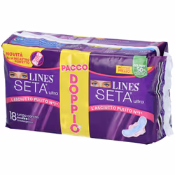 LINES SETA ULTRA ASSORBENTI LUNGO VP DWCT 18 PEZZI