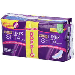 LINES SETA ULTRA ASSORBENTI LUNGO VP DWCT 18 PEZZI