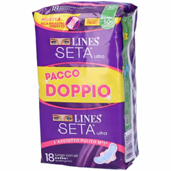 LINES SETA ULTRA ASSORBENTI LUNGO VP DWCT 18 PEZZI