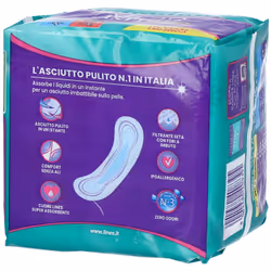 Lines Seta Ultra Assorbenti Anatomici senza Ali Eco Pack 16 pz