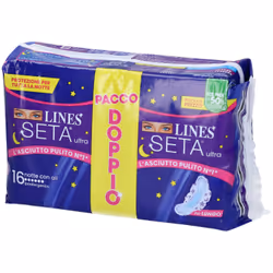 LINES SETA ULTRA ASSORBENTI NOTTE VP DWCT 16 PEZZI