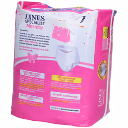 Lines Specialist Maternity Mutandina Assorbente Per Perdite Post Parto Large 10 Pezzi