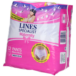 Lines Specialist Maternity Assorbente Perdite Post Parto Taglia Media 12 Pezzi