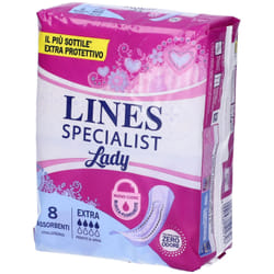 ASSORBENTI LINES SPECIALIST LADY EXTRA IPOALLERGENICI 8 PEZZI