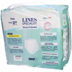 LINES Specialist Derma Protection Pants L Plus 14 pz Pannolini