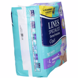 LINES Specialist Derma Protection Pants L Maxi 10 pz Pannolini