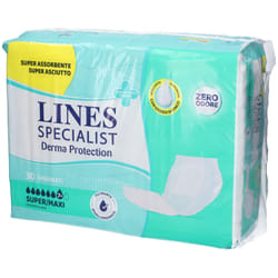 Lines Specialist Derma Protection Pannoloni Sagomati Super+ 30 Pezzi