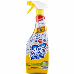 Spray sgrassatore universale 600ML cucina limone e bergamotto - ACE