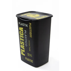 Pattumiera bidone per raccolta differenziata riciclo plastica 50 litri