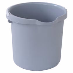 Secchio Tondo 10l D.31xh27cm Grigio