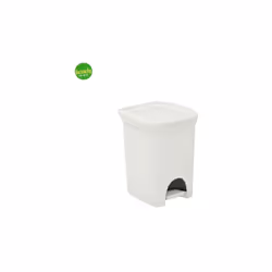 Pattumiera a pedale in PP. Dimensioni 20.00 x 21.00 x 28.70