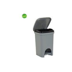 Pattumiera a pedale Belli e Forti colore grigio 6 lt