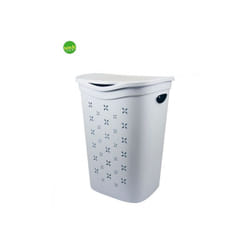 Portabiancheria Belli E Forti colore bianco 55 lt