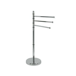 Artex - Piantana Porta Asciugamani da Bagno in Acciaio 28x28x92 cm