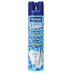 Appretto spray ipoallergenico per permettere una stiratura facile e veloce. Questo prodotto penetra velocemente nelle fibre d ...