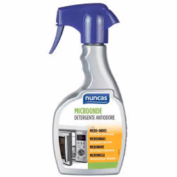 Detergente microonde specifico per pulire, igienizzare e deodorare in pochi minuti il forno.Caratteristiche del detergente pe ...