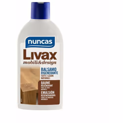 Livax Balsamo Rigenerante è il prodotto specifico per prendersi cura di tutti i mobili in legno massello con finitura natural ...