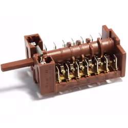 COMMUTATORE FORNO - POSIZIONI 6 0 - AMP.15 - FASTON 14 NARDI CODICE ORIGINALE 040899008833 870627