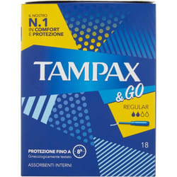 Go assorbenti interni regular in confezione da 18 pezzi - Tampax
