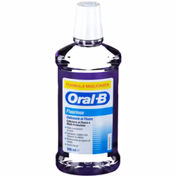 Il Collutorio al Fluoro Oral B Fluorinse offre una potente protezione Anti-Carie, contribuendo efficacemente a prevenire la f ...
