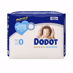 Pannolini Dodot Sensitive Rn taglia 0 meno di 3 kg 24 pz