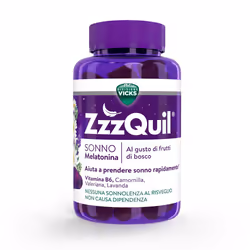 ZzzQuil Natura Melatonina Pastiglie Gommose 60 pz