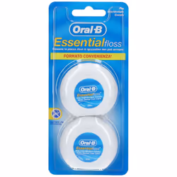 Oral-B Essentialfloss per Igiene Orale 2 Bobine da 50 Metri