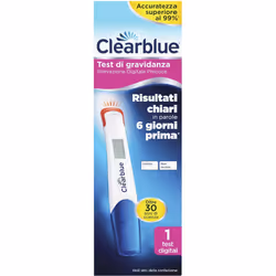 Clearblue Test di Gravidanza Rilevazione Digitale Precoce 1 Pezzo