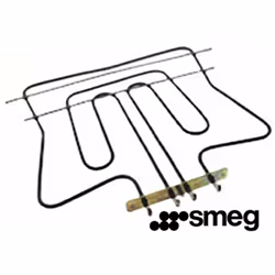 RESISTENZA DOPPIA FORNO SMEG 1800W 800W RE5303 806890113 Altezza Utile mm : 375 Larghezza mm : 383 Interasse mm : 24/100 Trav ...