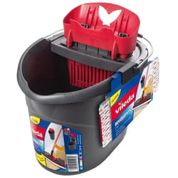 Vileda SuperMocio Revolution Sistema sistema a mocio e secchio Serbatoio singolo Nero, Rosso, Bianco