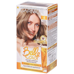Garnier Tinta Capelli Belle Color, Colore Luminoso e Riflessi Naturali, Copre il 100% dei capelli bianchi, Biondo Cenere Naturale 1 St