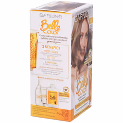 Garnier Tinta Capelli Belle Color, Colore Luminoso e Riflessi Naturali, Copre il 100% dei capelli bianchi, Biondo Cenere Naturale 1 St
