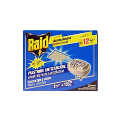 Raid - emanatore elettrico antizanzare + 10 piastrine okx